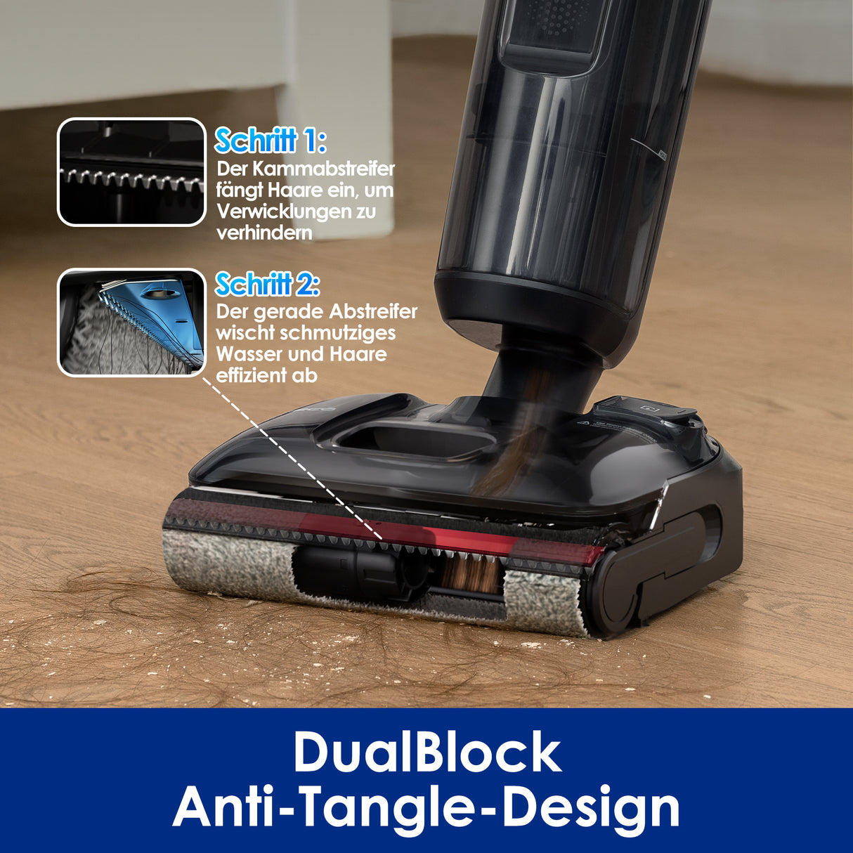 Tineco FLOOR ONE S7 Stretch Ultra intelligenter Nass- und Trockensauger, nasssauger, nass trockensauger, staubsauger, wischsauger, wischmop