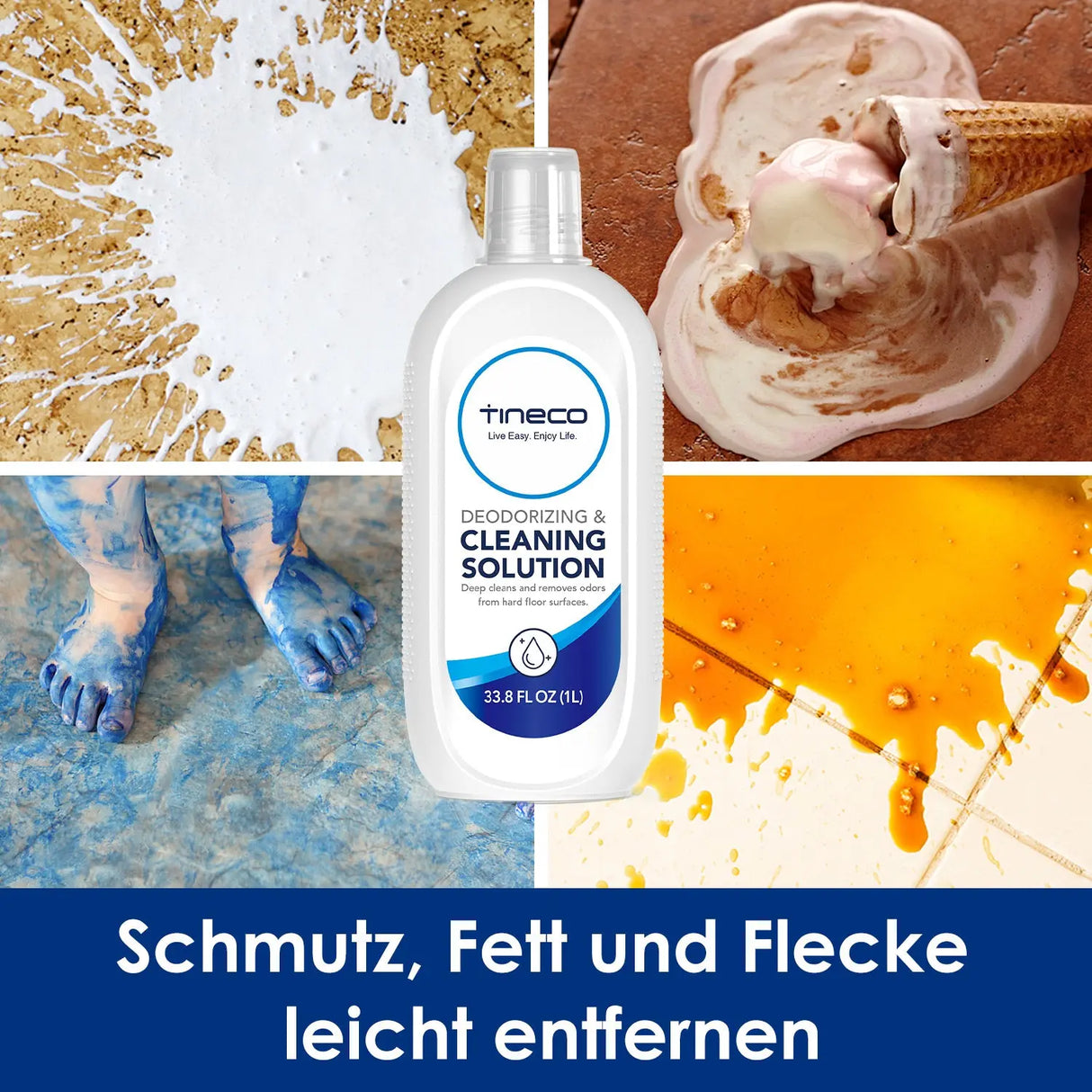 Tineco Multi-Surface Bodenreiniger für FLOOR ONE Series.