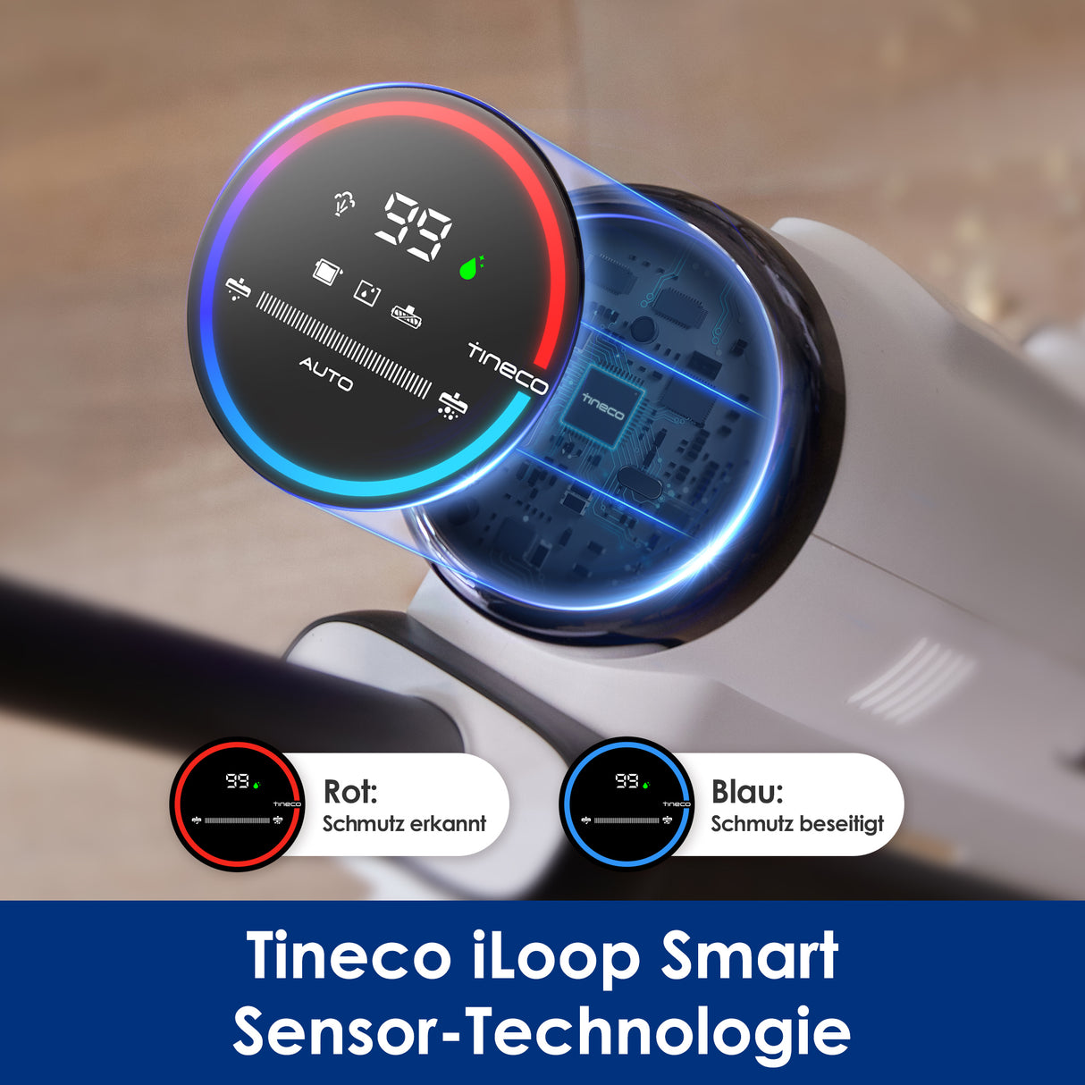 Tineco FLOOR ONE S5 Steam intelligenter Nass- und Trockensauger, nasssauger, nass trockensauger, staubsauger, wischsauger, wischmop