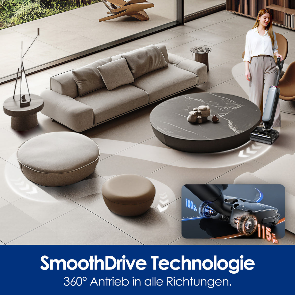 Tineco Floor One S9 Artist Steam Pro Aspirapolvere Lavapavimenti