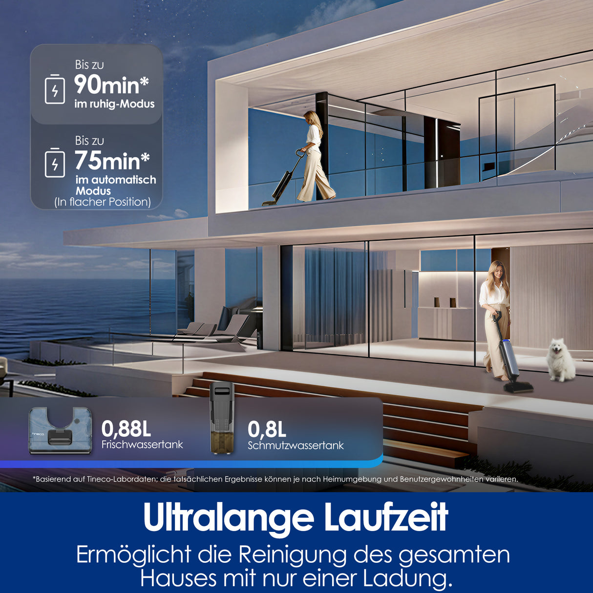 Tineco Floor One S9 Artist Steam Pro Aspirapolvere Lavapavimenti