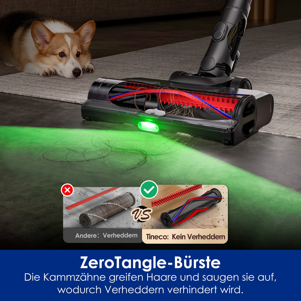 Tineco PURE ONE Station 5 Pro kabelloser smarter Staubsauger