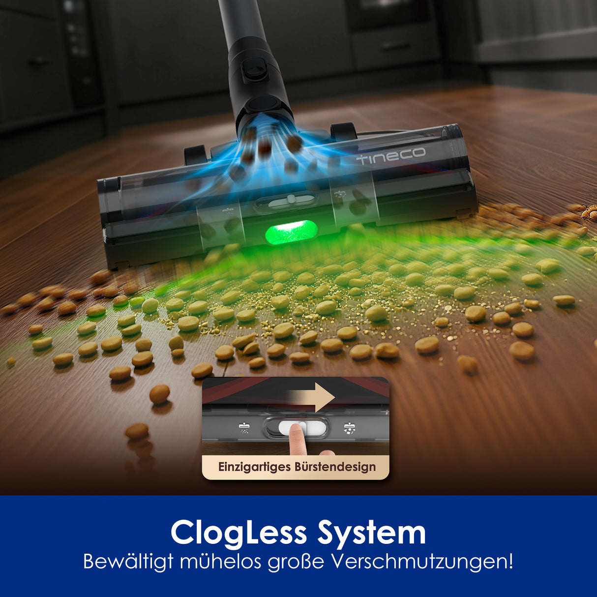 Tineco PURE ONE Station 5 Pro kabelloser smarter Staubsauger