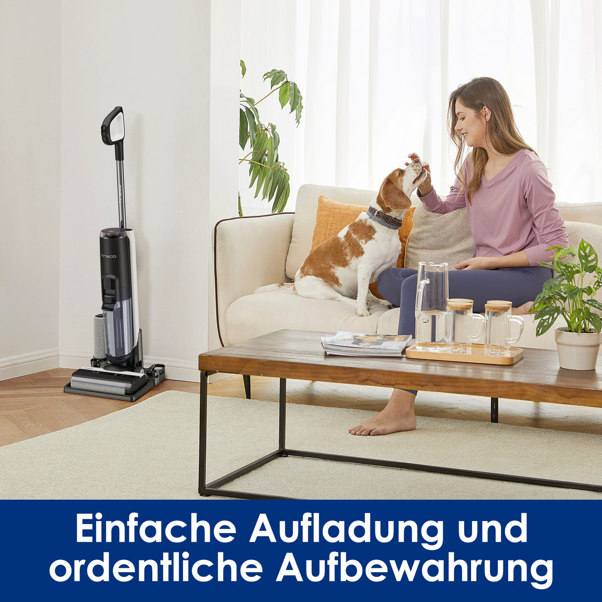 Tineco FLOOR ONE S5 intelligenter Nass- und Trockensauger, nasssauger, nass trockensauger, staubsauger, wischsauger, wischmop