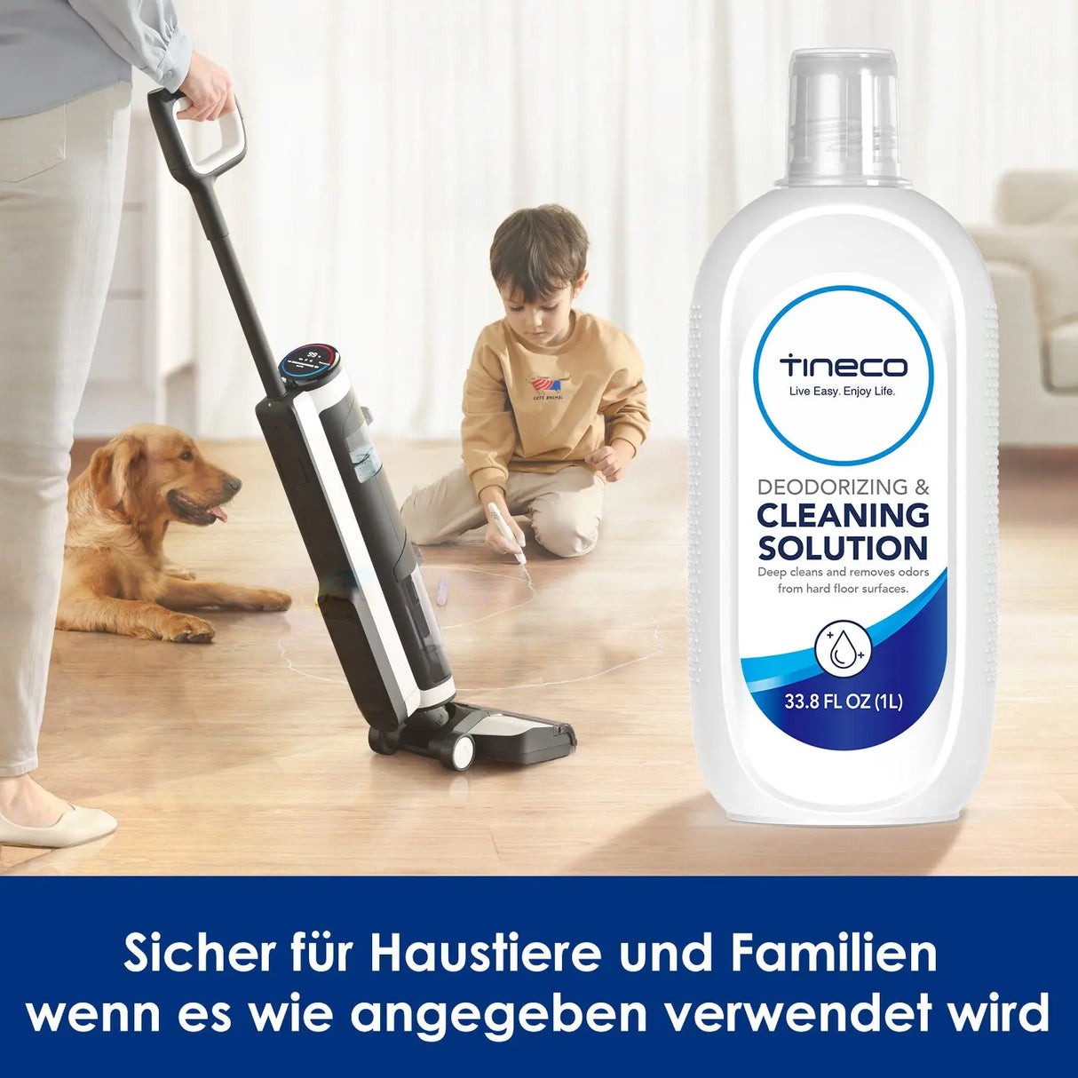 Tineco Multi-Surface Bodenreiniger für FLOOR ONE Series.