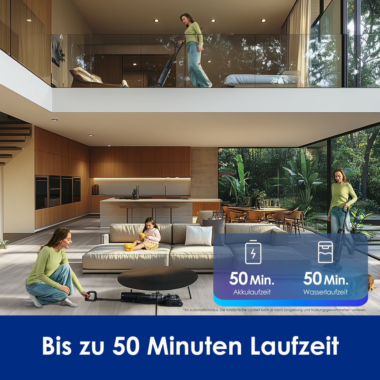 Tineco FLOOR ONE S7 Stretch Ultra intelligenter Nass- und Trockensauger, nasssauger, nass trockensauger, staubsauger, wischsauger, wischmop