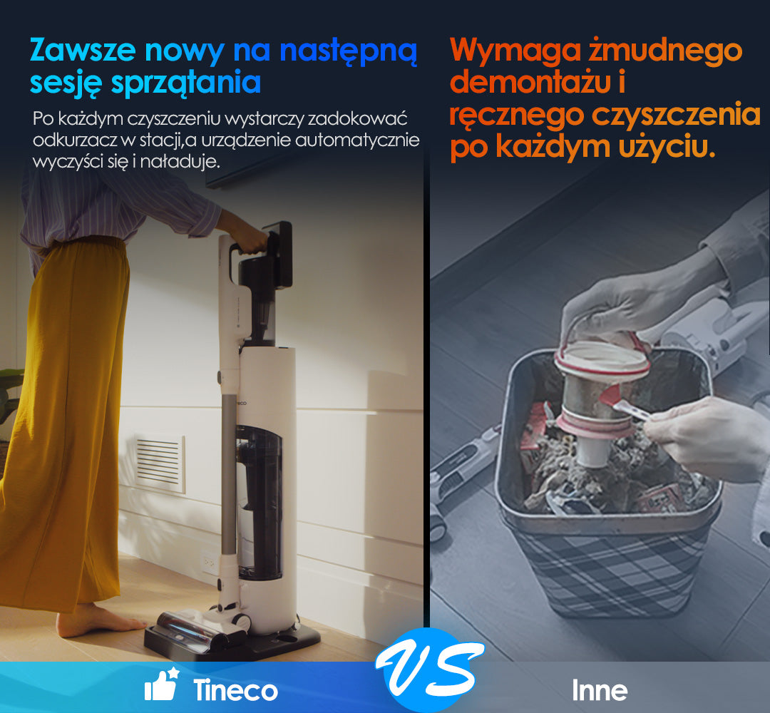 Tineco PURE ONE Station 5 Plus kabelloser smarter Staubsauger, staubsauger, staubsauger kabellos, akku staubsauger, kabelloser staubsauger