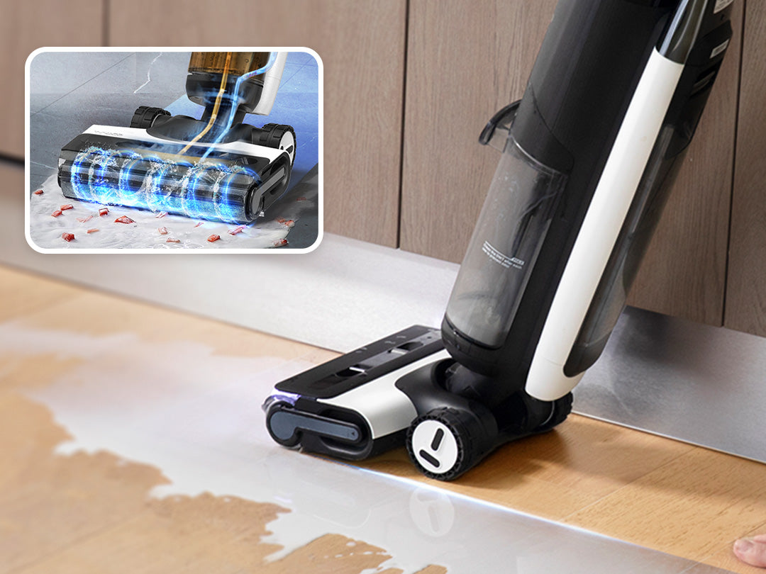 Tineco FLOOR ONE S7 Pro Intelligente Stofzuiger met Dweilfunctie, stofzuiger, steelstofzuiger, draadloze stofzuiger, beste stofzuiger, dweil