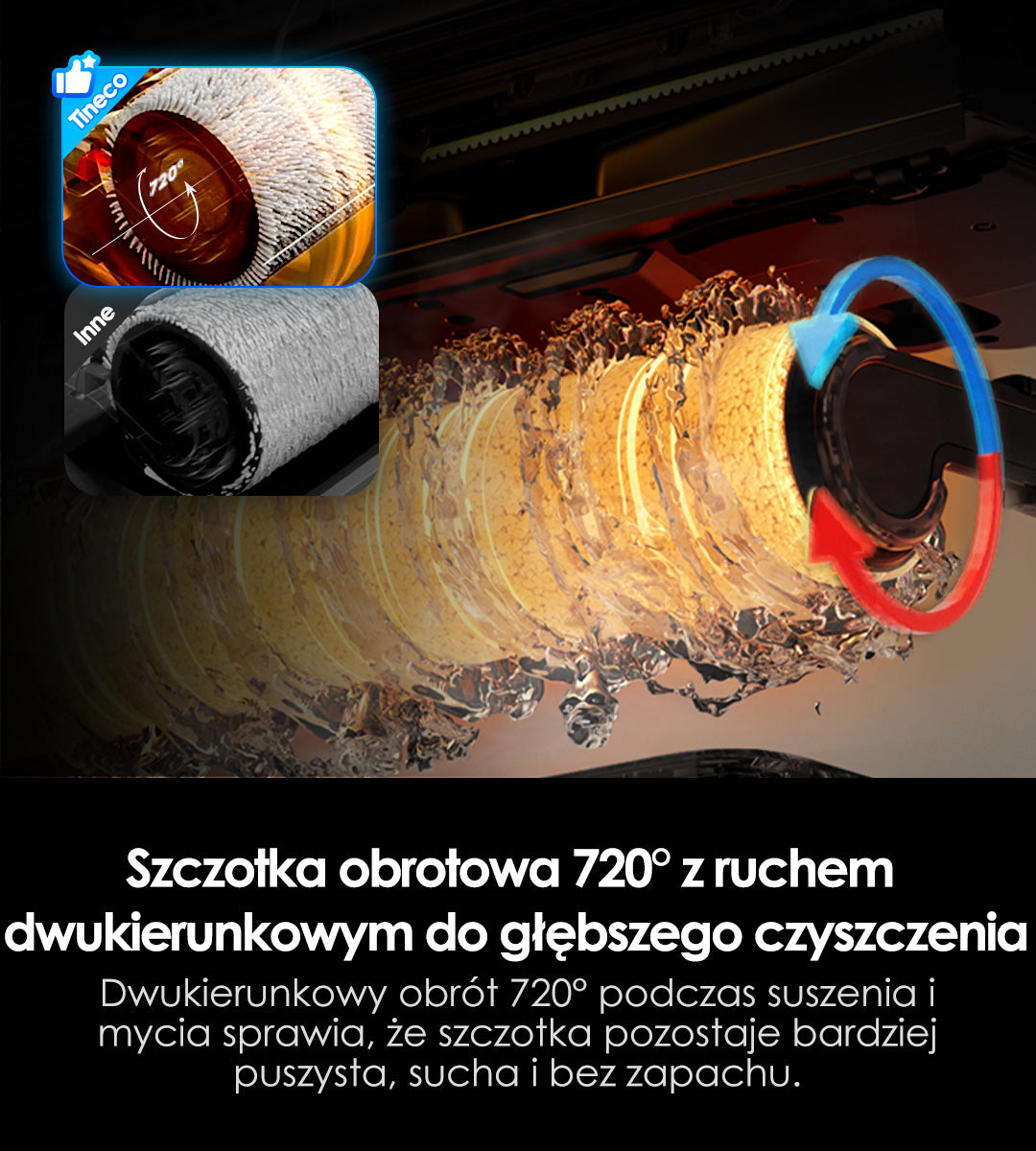 Tineco FLOOR ONE S7 Stretch Steam Odkurzacz Piorący, myjka parowa, odkurzacz, odkurzacz piorący, odkurzacz pionowy, odkurzacz myjący, odkurzacz mopujący