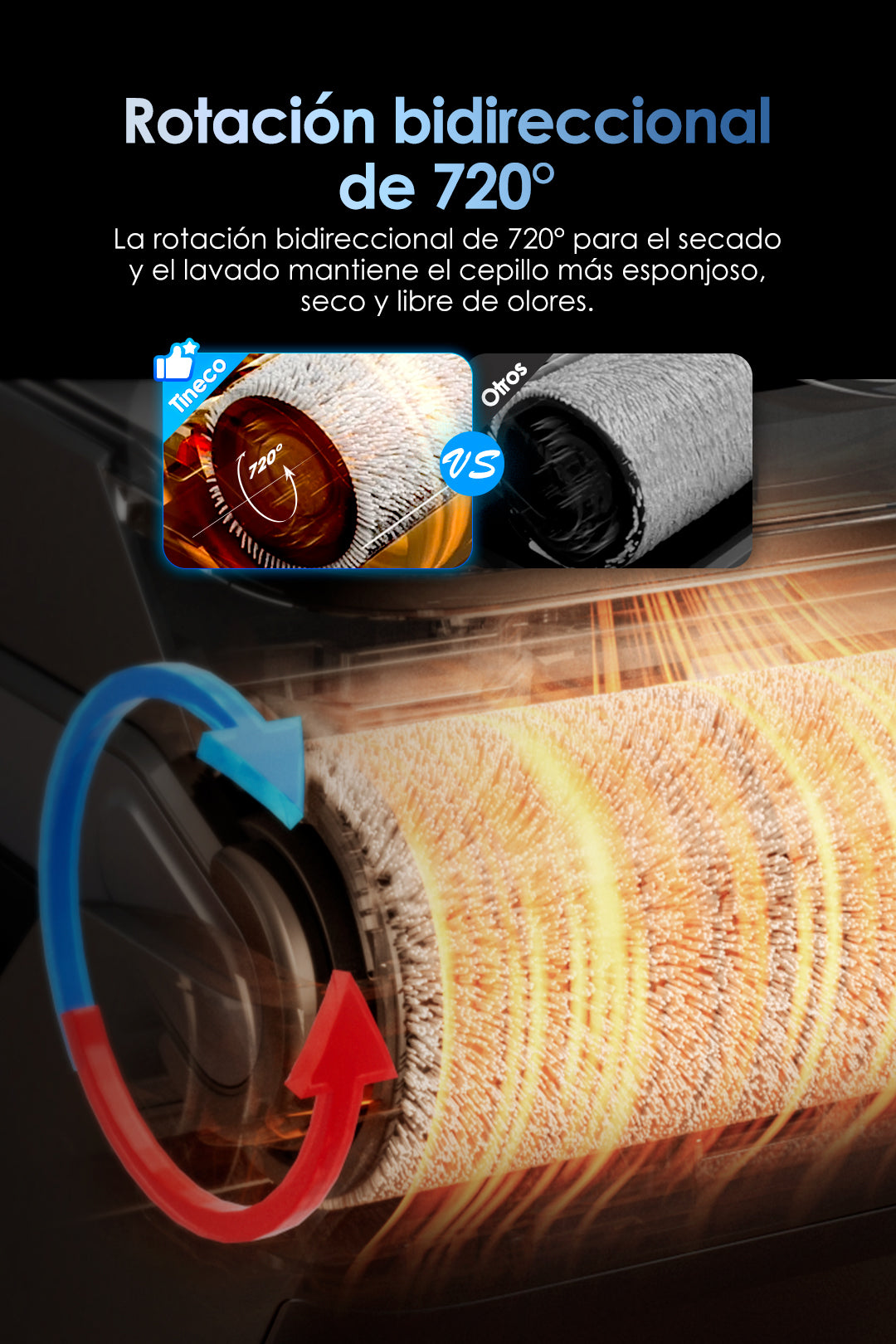 Tineco Floor One S9 Artist Aspiradora fregadora, aspiradora sin cable, aspira y friega sin esfuerzo