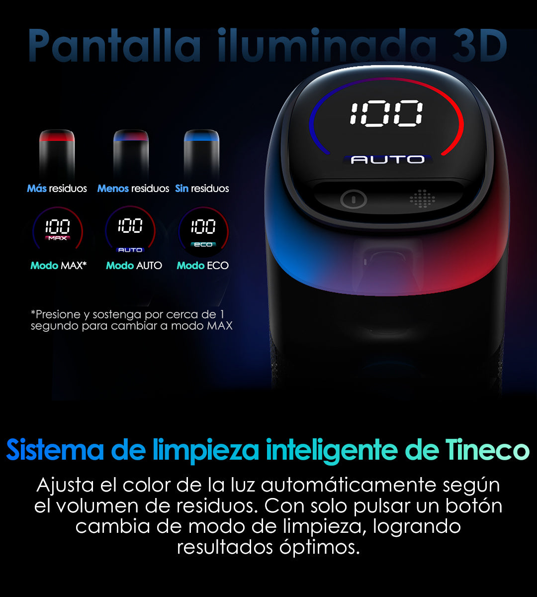 Tineco PURE ONE S70 Aspiradora Sin Cable Inteligente, aspiradora sin cable, aspiradora de mano, aspirador sin cable, aspiradoras sin cable
