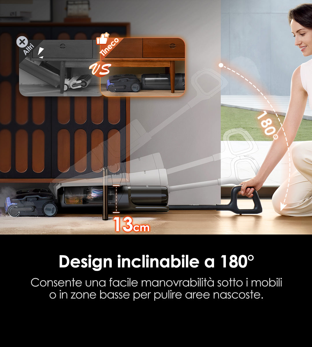 Tineco FLOOR ONE S7 Stretch Steam Nass- und Trockensauger, dampfreiniger, nass trockensauger, wischsauger, staubsauger, Besen, staubsauger kabellos, akku staubsauger
