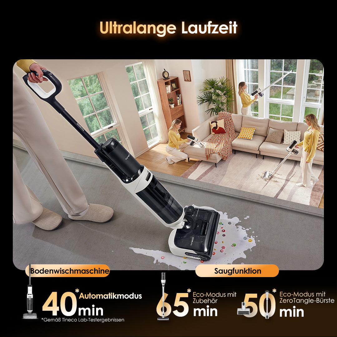 Tineco FLOOR ONE Switch S6 Stretch intelligenter Nass- und Trockensauger,  nasssauger, nass trockensauger, staubsauger, wischsauger, wischmop