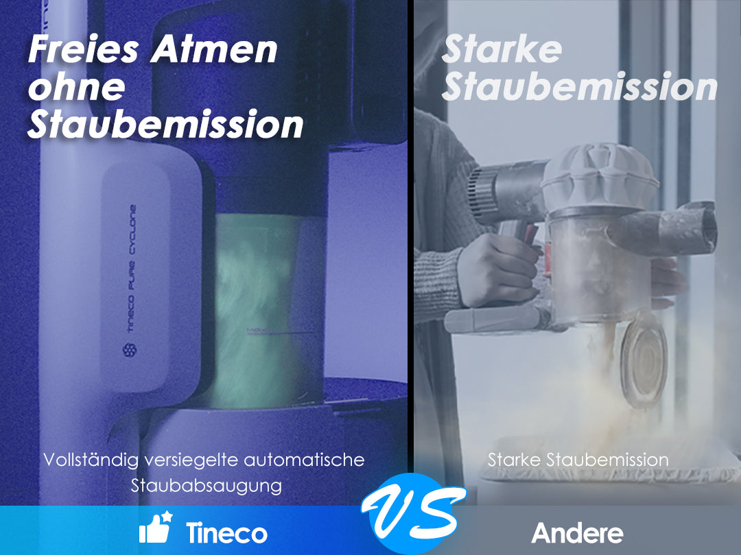 Tineco PURE ONE Station 5 Plus kabelloser smarter Staubsauger, staubsauger, staubsauger kabellos, akku staubsauger, kabelloser staubsauger