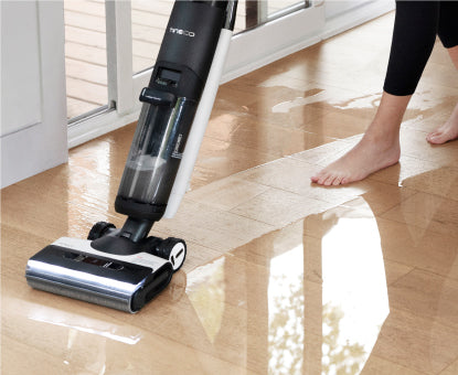 Tineco FLOOR ONE S7 FlashDry intelligenter Nass- und Trockensauger, staubsauger, staubsauger kabellos, akku staubsauger, wischsauger, wischmop, Besen, ginster