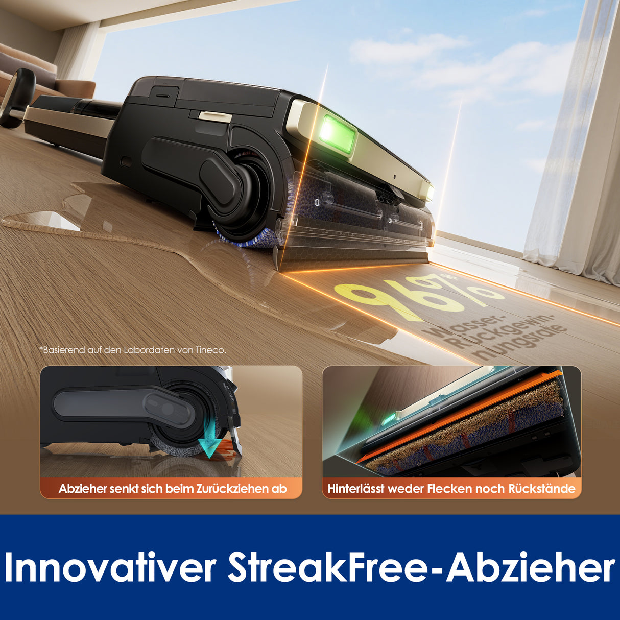 Tineco FLOOR ONE S9 Master Stofzuiger met Dweilfunctie