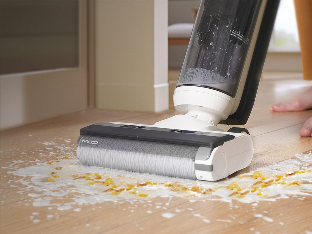 Tineco iFLOOR 5 Breeze Complete Snoerloze Stofzuiger met Dweilfunctie, stofzuiger, steelstofzuiger, draadloze stofzuiger, beste stofzuiger, dweil