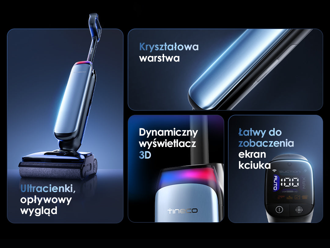 Tineco FLOOR ONE S9 Artist Odkurzacz Mopujący, odkurzacz, odkurzacz bezprzewodowy, odkurzacz piorący, odkurzacz pionowy, odkurzacz myjący, odkurzacz mopujący