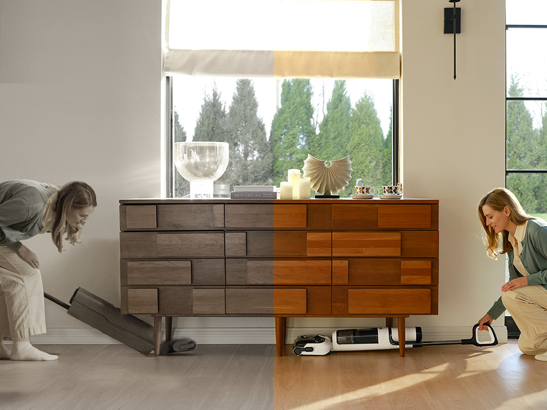 Tineco Floor ONE STRETCH S6 Intelligente Stofzuiger met Dweilfunctie, stofzuiger, steelstofzuiger, draadloze stofzuiger, beste stofzuiger, dweil