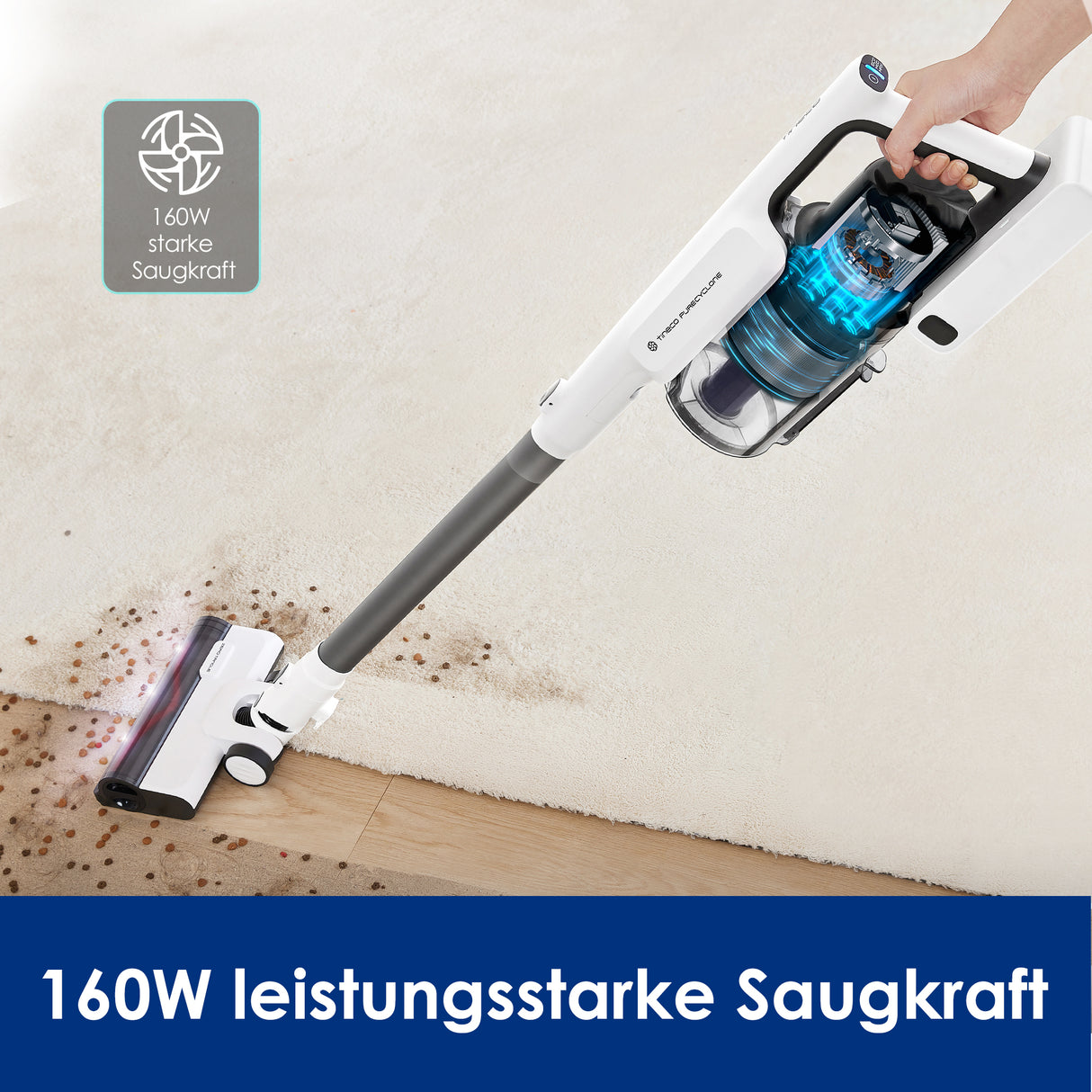 Tineco A30S kabelloser Stabstaubsauger,  staubsauger, staubsauger kabellos, akku staubsauger, kabelloser staubsauger