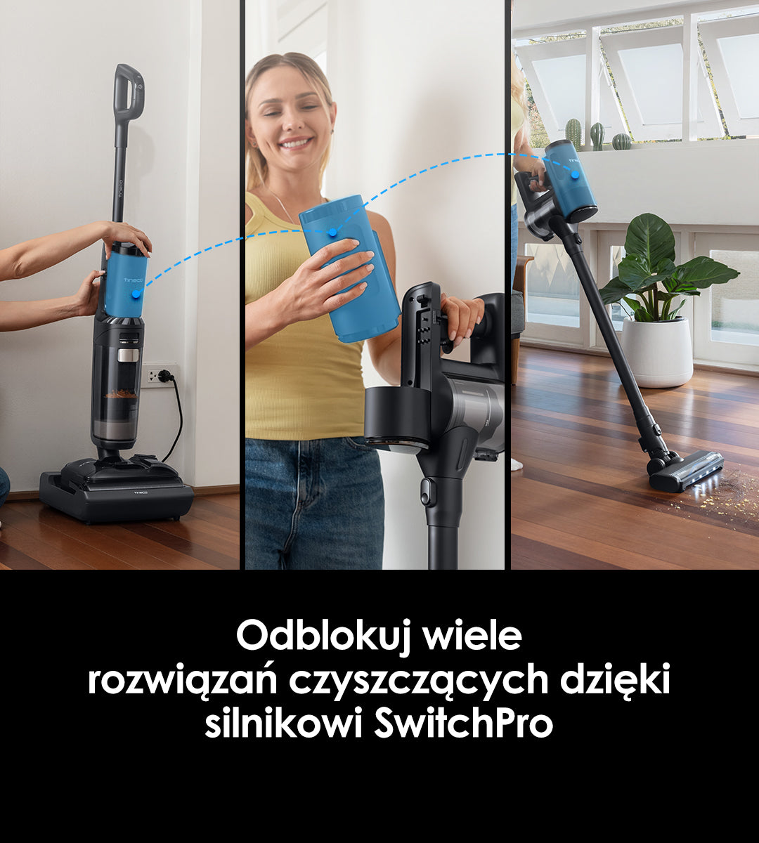 Tineco FLOOR ONE Switch S7 Stretch intelligenter Nass- und Trockensauger, wischsauger, wischmop, mopp, akku staubsauger, nass Trockensauger, beutellose staubsauger