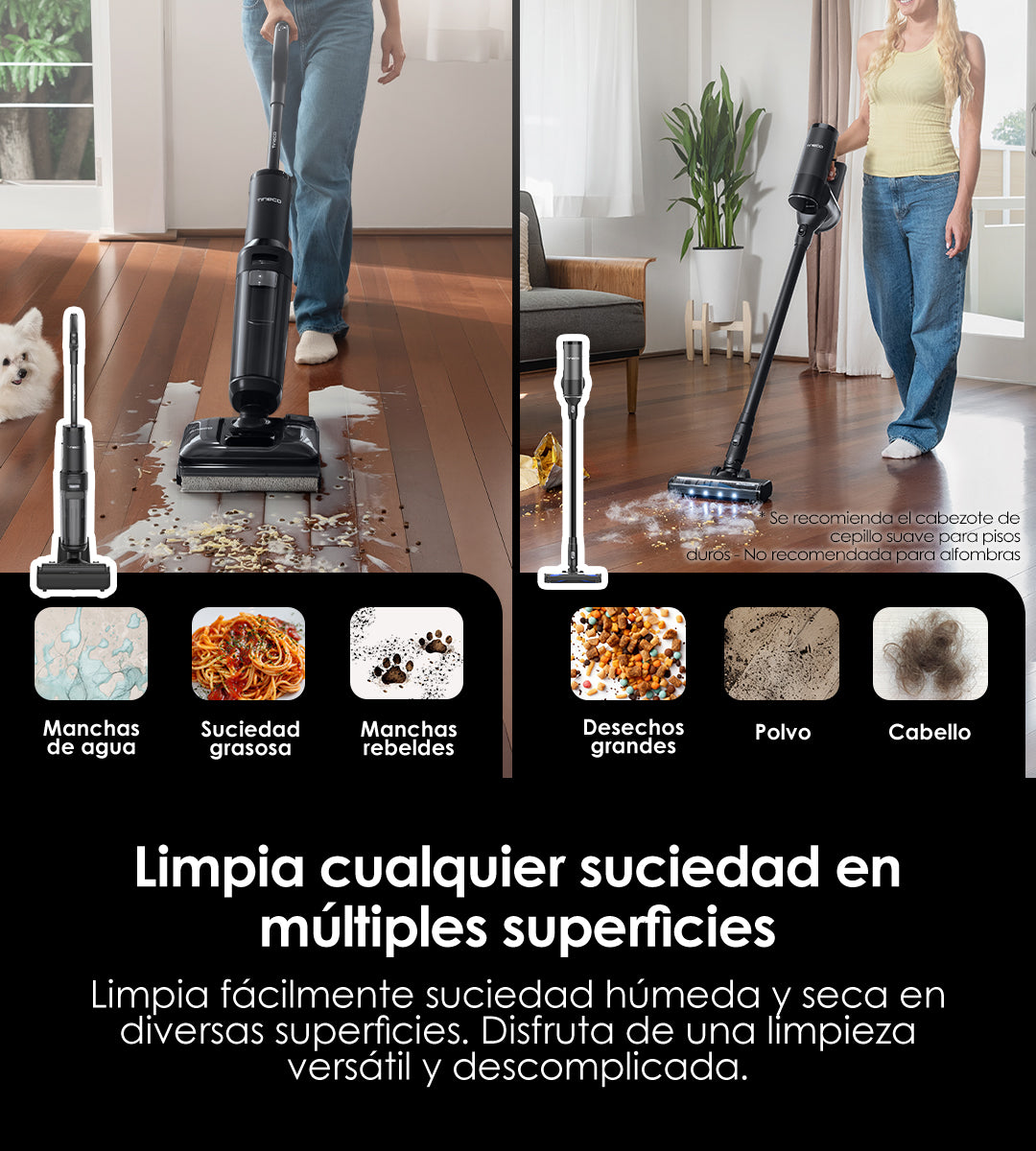 Tineco FLOOR ONE Switch S7 Stretch intelligenter Nass- und Trockensauger, wischsauger, wischmop, mopp, akku staubsauger, nass Trockensauger, beutellose staubsauger