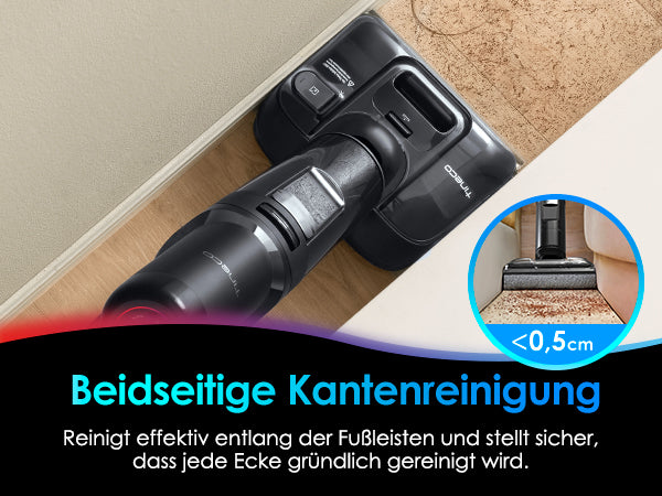 Tineco FLOOR ONE S7 Stretch Ultra intelligenter Nass- und Trockensauger, nasssauger, nass trockensauger, staubsauger, wischsauger, wischmop