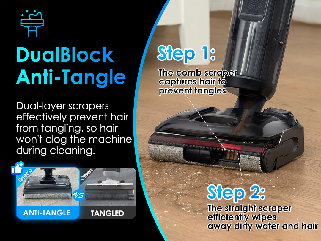 Tineco FLOOR ONE S7 Stretch Ultra intelligenter Nass- und Trockensauger, nasssauger, nass trockensauger, staubsauger, wischsauger, wischmop