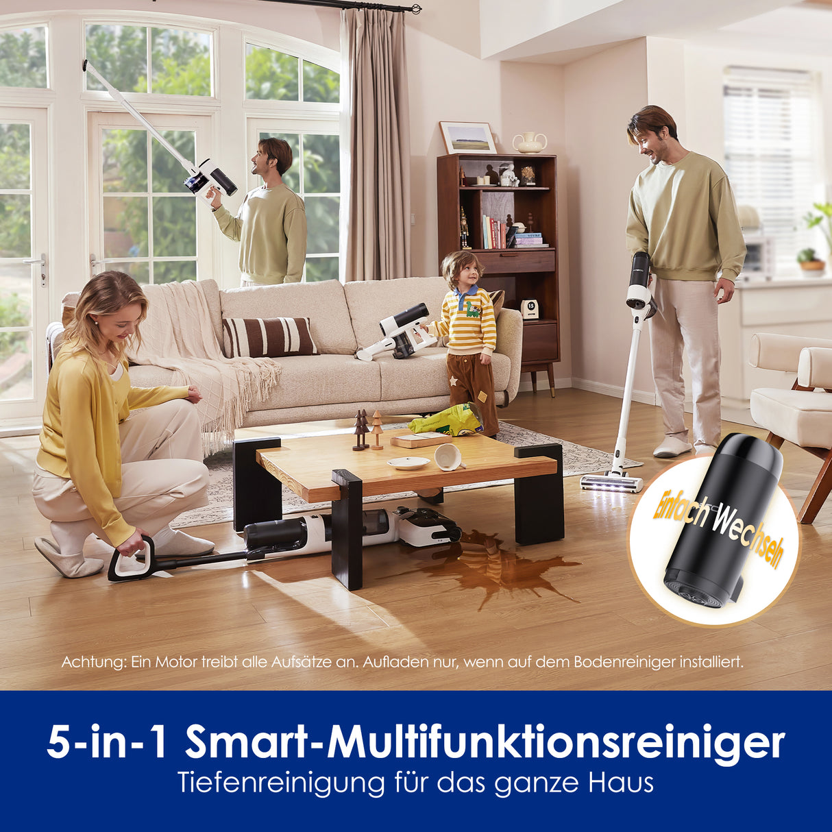 Tineco FLOOR ONE Switch S6 Stretch intelligenter Nass- und Trockensauger