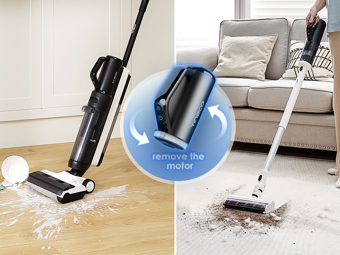 Tineco FLOOR ONE S5 Combo Power Kit Intelligente Stofzuiger met Dweilfunctie, stofzuiger, steelstofzuiger, draadloze stofzuiger, beste stofzuiger, dweil
