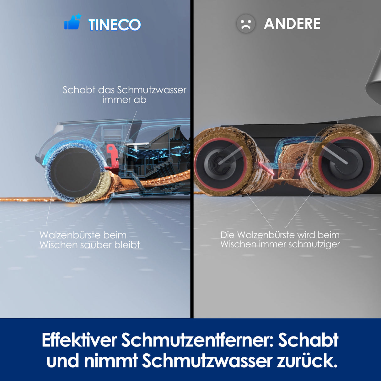 Tineco FLOOR ONE S5 Combo Power Kit intelligenter Nass- und Trockensauger,  nasssauger, nass trockensauger, staubsauger, wischsauger, wischmop