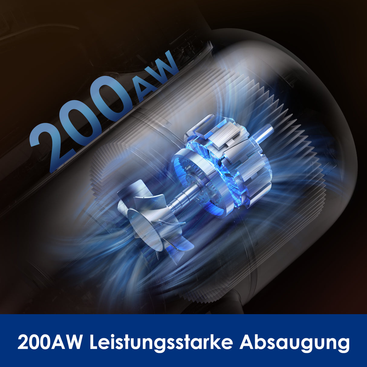 TINECO PURE ONE S70 Smarter Akkustaubsauger blau-orange