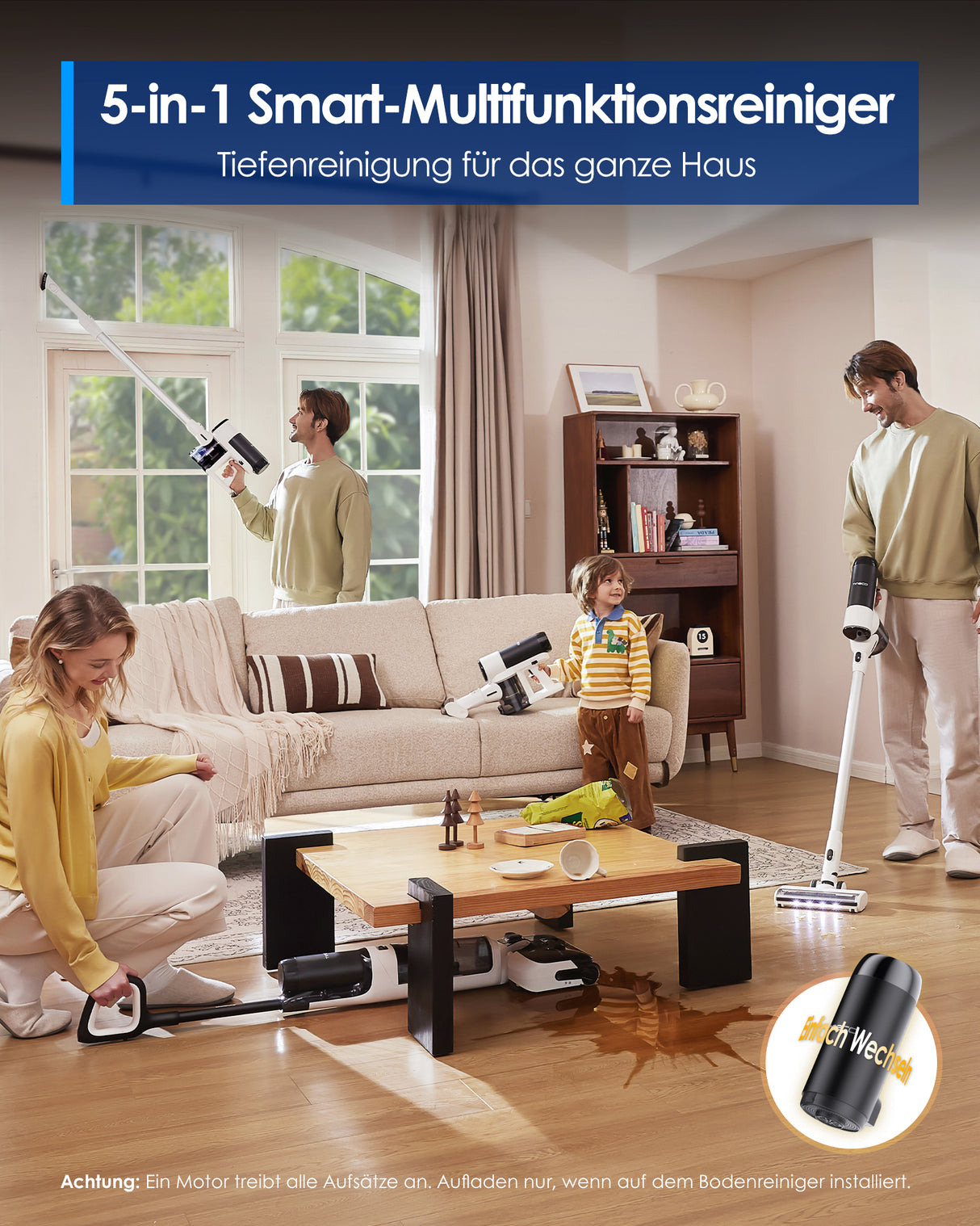 Tineco FLOOR ONE Switch S6 Stretch intelligenter Nass- und Trockensauger,  nasssauger, nass trockensauger, staubsauger, wischsauger, wischmop