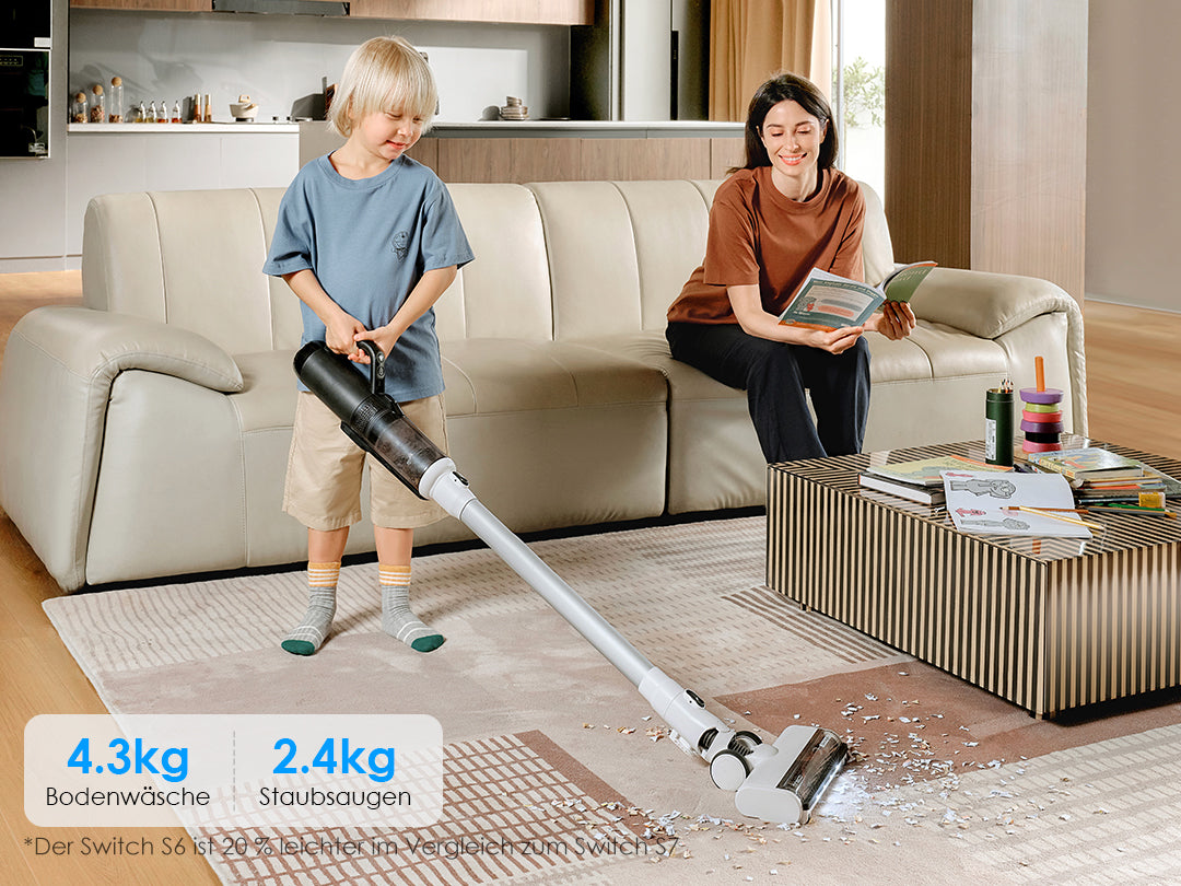 Tineco FLOOR ONE SWITCH S6 Smart Multifunktion Reiniger, Nass- und Trockensauger, nasssauger, nass trockensauger, staubsauger, wischsauger, wischmop