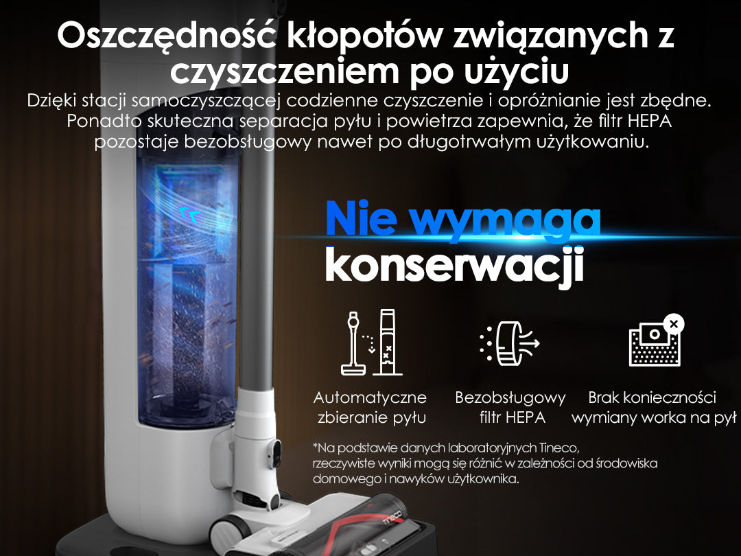 Tineco PURE ONE Station 5 Plus kabelloser smarter Staubsauger, staubsauger, staubsauger kabellos, akku staubsauger, kabelloser staubsauger