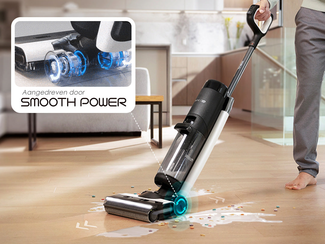 Tineco FLOOR ONE S7 Pro Intelligente Stofzuiger met Dweilfunctie, stofzuiger, steelstofzuiger, draadloze stofzuiger, beste stofzuiger, dweil