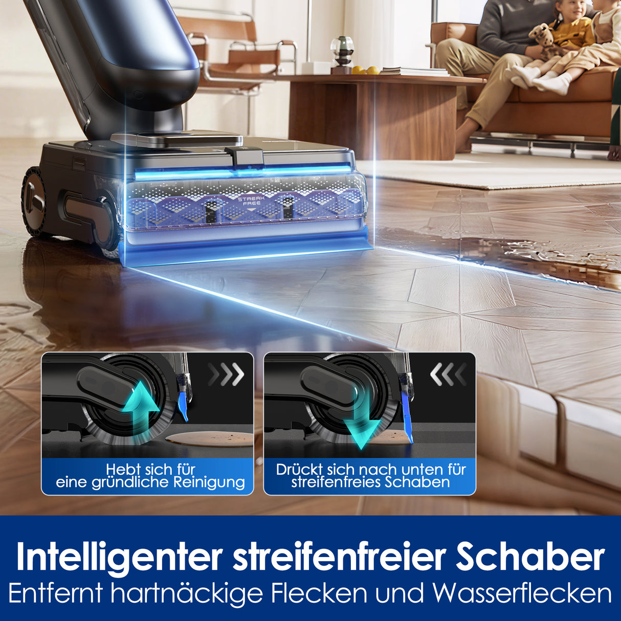 Tineco FLOOR ONE Station S9 Artist Nass- und Trockensauger