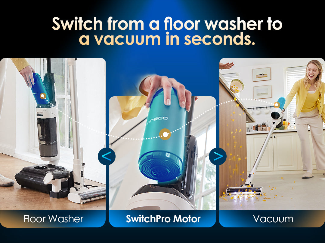 Tineco FLOOR ONE Switch S6 Stretch intelligenter Nass- und Trockensauger, nasssauger, nass trockensauger, staubsauger, wischsauger, wischmop