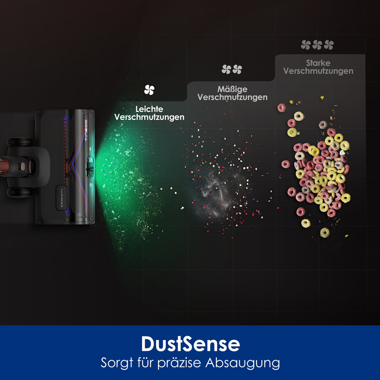 TINECO PURE ONE S70 Smarter Akkustaubsauger blau-orange