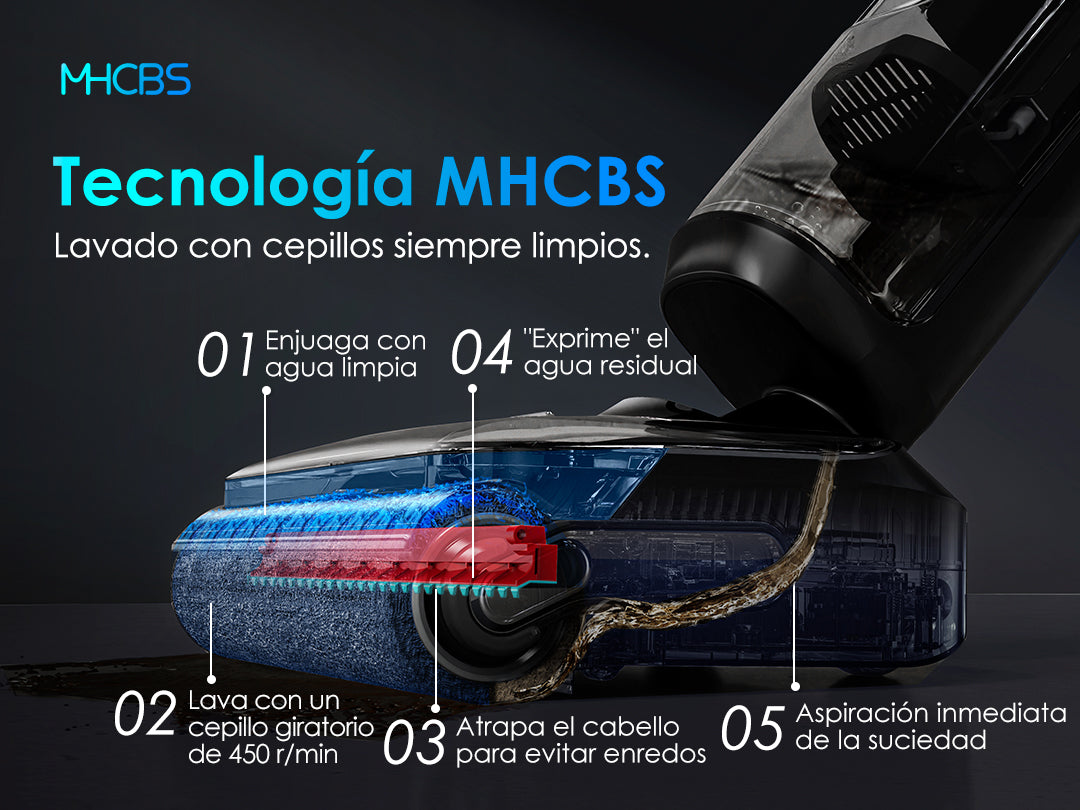Tineco Floor One S7 Stretch Ultra Fregadora y aspiradora inteligente, aspiradora sin cable, escoba eléctrica sin cable, escoba eléctrica