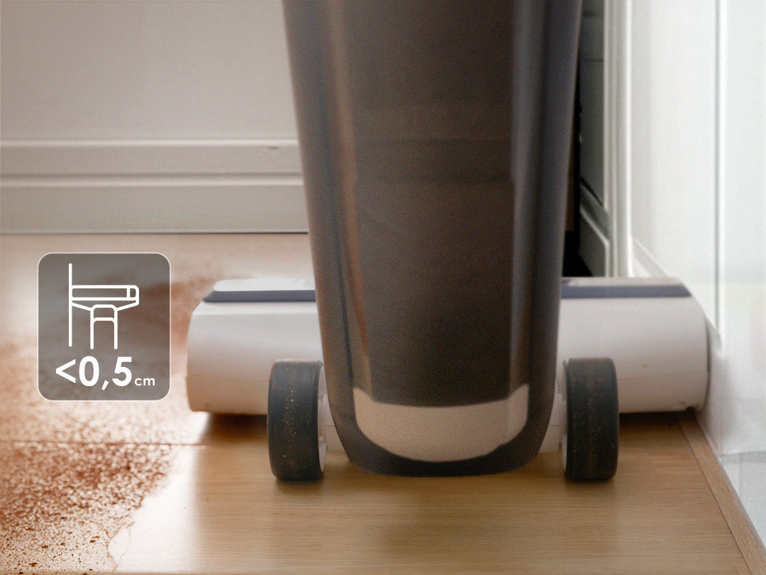 Tineco iFLOOR 5 Breeze Complete Snoerloze Stofzuiger met Dweilfunctie, stofzuiger, steelstofzuiger, draadloze stofzuiger, beste stofzuiger, dweil