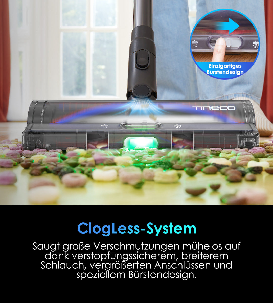 TINECO PURE ONE S50 PRO Smarter Akkustaubsauger, staubsauger, staubsauger kabellos, kabelloser staubsauger, bester akku staubsauger