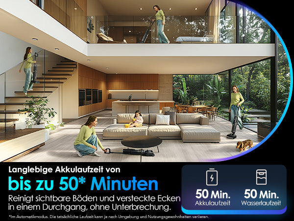 Tineco FLOOR ONE S7 Stretch Ultra intelligenter Nass- und Trockensauger, nasssauger, nass trockensauger, staubsauger, wischsauger, wischmop
