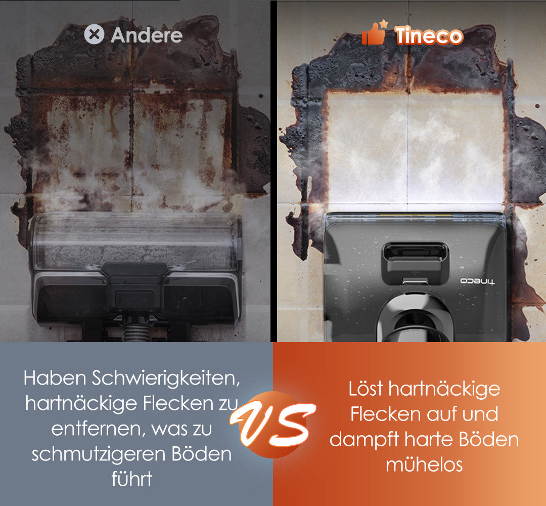 Tineco FLOOR ONE S7 Stretch Steam Nass- und Trockensauger, dampfreiniger, nass trockensauger, wischsauger, staubsauger, Besen, staubsauger, staubsauger kabellos, akku staubsauger