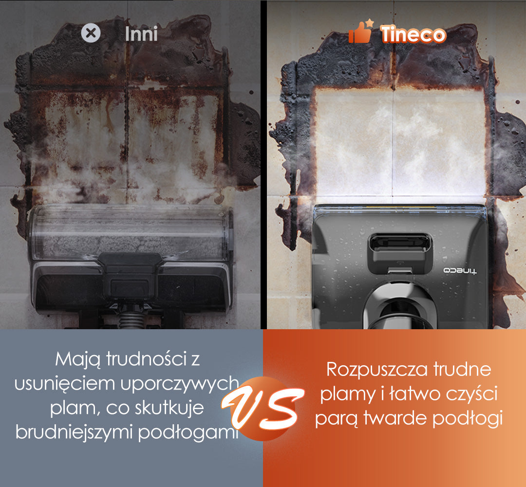 Tineco FLOOR ONE S7 Stretch Steam Odkurzacz Piorący, myjka parowa, odkurzacz, odkurzacz piorący, odkurzacz pionowy, odkurzacz myjący, odkurzacz mopujący