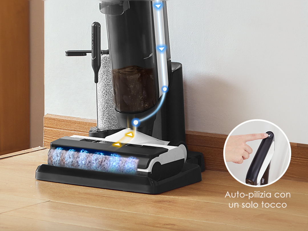 Tineco FLOOR ONE S5 Combo Power Kit Lavapavimenti e Aspirapolvere, aspirapolvere senza fili, scopa elettrica senza fili, scopa elettrica, reinigung