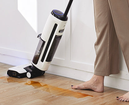 Tineco FLOOR ONE S7 Steam intelligenter Nass- und Trockensauger, staubsauger, staubsauger kabellos, dampfreiniger,dampfreiniger für böden,akku staubsauger, wischsauger, wischmop, Besen, ginster