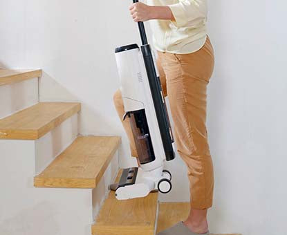 Tineco FLOOR ONE S5 intelligenter Nass- und Trockensauger, iFLOOR 5, staubsauger, staubsauger kabellos,akku staubsauger, wischsauger, wischmop, Besen, ginster