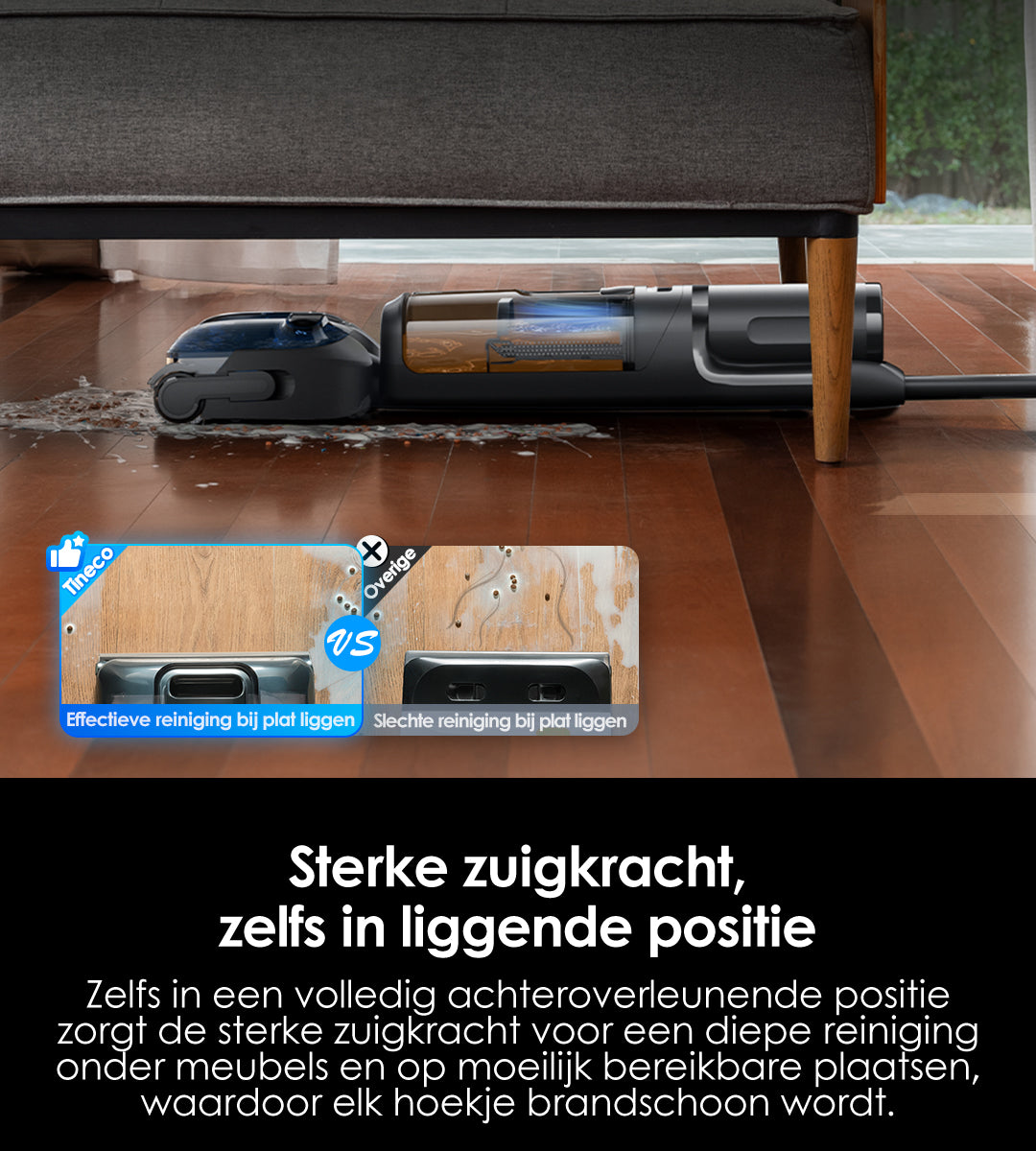 Tineco FLOOR ONE Switch S7 Stretch intelligenter Nass- und Trockensauger, wischsauger, wischmop, mopp, akku staubsauger, nass Trockensauger, beutellose staubsauger
