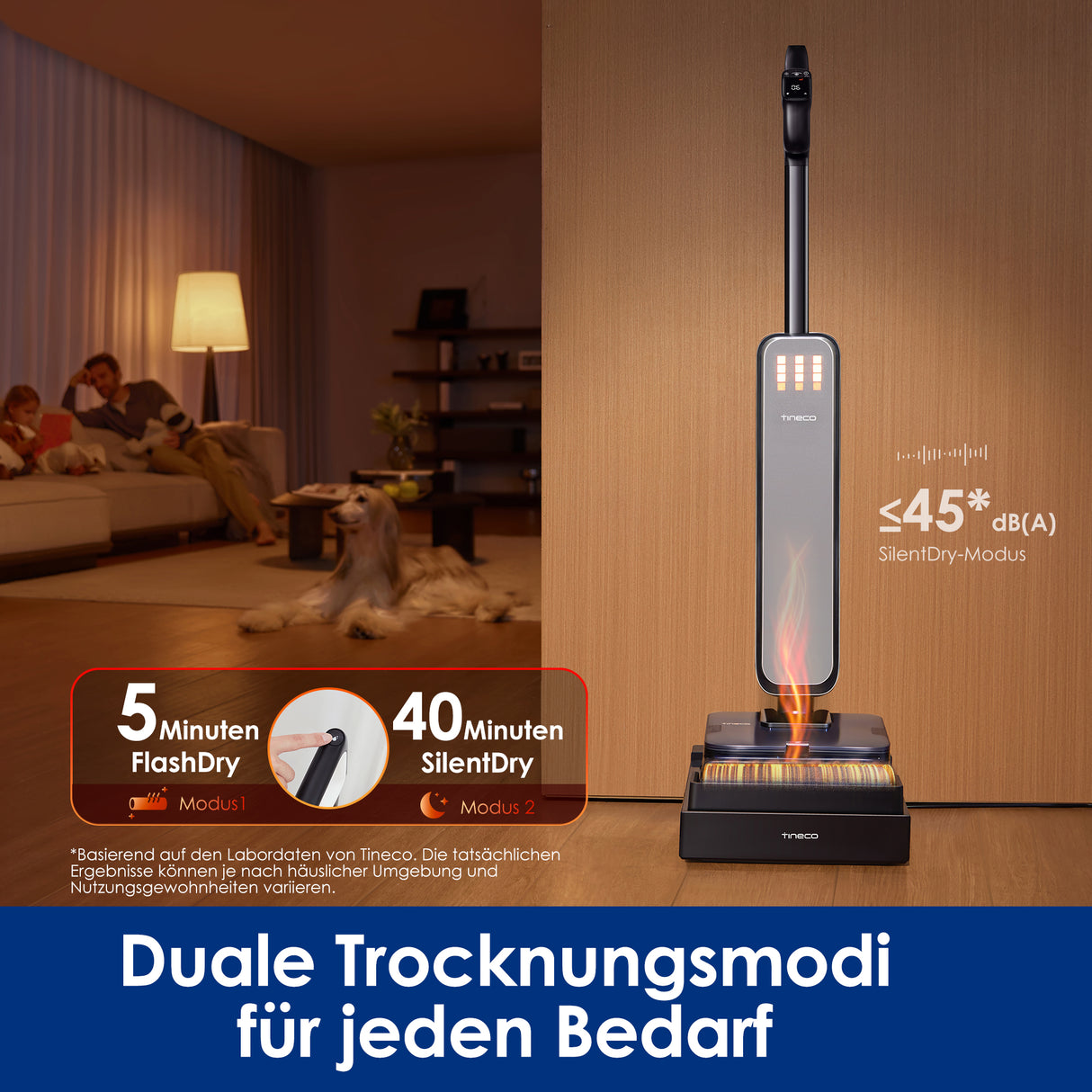 Tineco FLOOR ONE S9 Scientist Nass- und Trockensauger